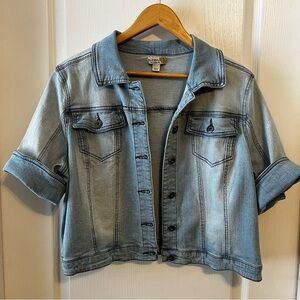 One World Denim Jacket, Size XL
